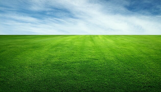 Green Grass Lawn For Background