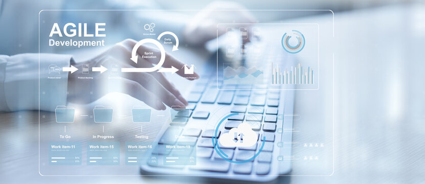 Agile Development Process for Software Project Management and Sprint Execution Workflow