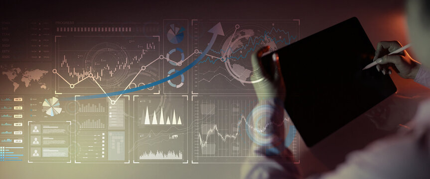 Financial Trading System for Market Analysis and Investment Strategy with Tablet Interaction