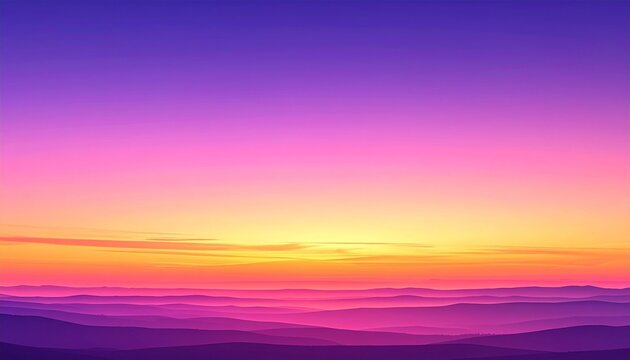夕暮れのマジックアワーを描いたグラデーション空の縦長素材。エモいポエム・旅行広告向け背景