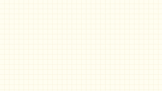 Squared paper notebook background vector template. Cream grid line ivory math notepad worksheet texture, blank geometric exercise book leaf graphic element