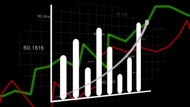 A comprehensive bar chart illustrates rising growth trends. Look closely at how the bar chart compares key metrics. Track changes across this clean bar chart outline.