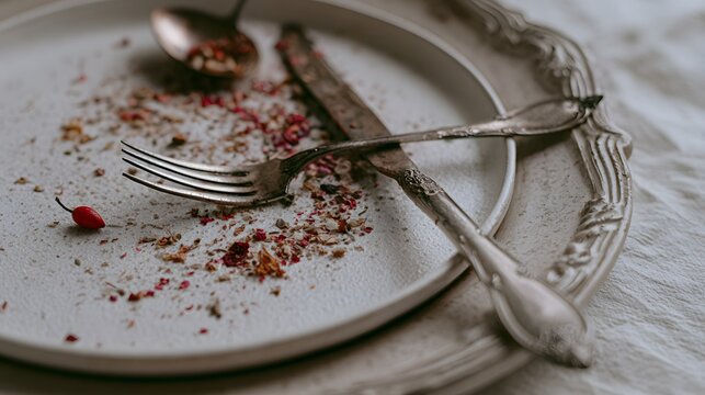 Rustic ceramic plate styled with berries evokes a warm minimalist food photography aesthetic