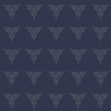 seamless damask pattern