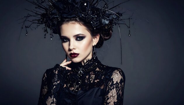 Dark Beauty Portrait.