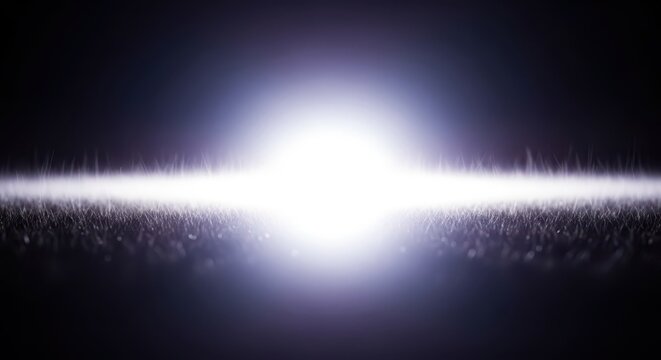 Intense white light bleeding across a dark field, creating an abstract, blinding glare effect. High key contrast and bright diffusion, oversaturated, wallpaper, radiant