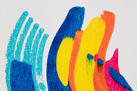 Abstract paint composition n&ordm;1