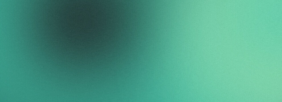 Abstract mint green gradient background. Soft blurred texture for modern digital design.