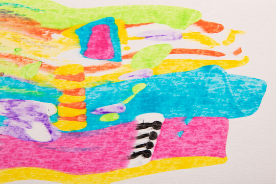 Abstract paint composition n&ordm;1