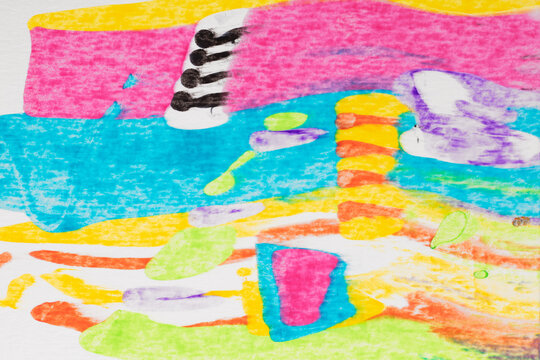 Abstract paint composition n&ordm;1
