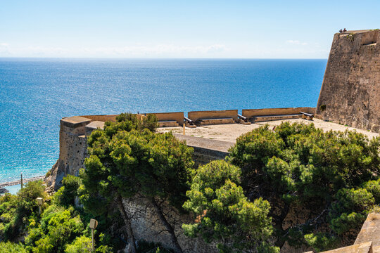 Scenic sight in Alicante, lovely sea town in the Valencian Community, Spain.
