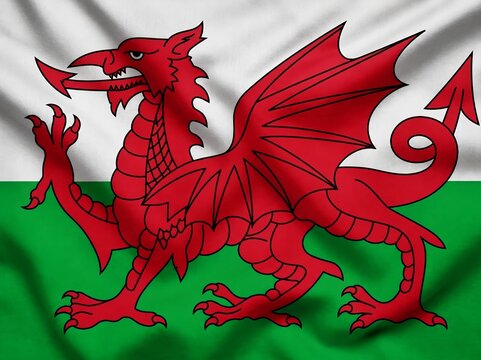 Flag of Wales. Welsh heritage, national identity, culture, history, patriotism, and regional pride