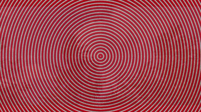 Red Psychedelic Optical Illusion Motion Background