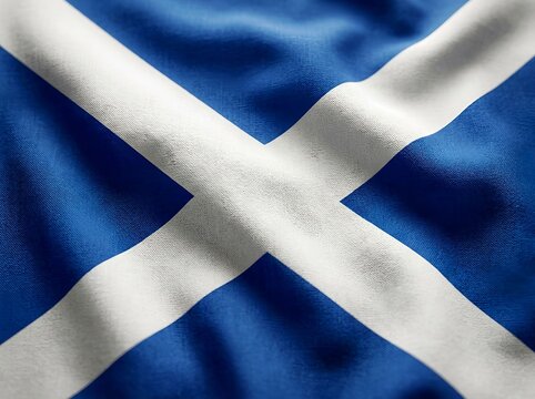 Flag of Scotland. Scottish heritage, national identity, history, culture, patriotism, and regional pride