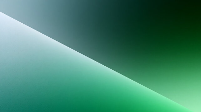 Gr&uuml;n grauer Diagonalverlauf bildet abstrakten minimalistischen Hintergrund