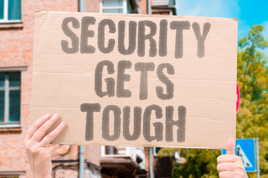 "Security Gets Tough" Anti-counterfeit measures become more advanced. SECURITY. COUNTERFEIT. TOUGH. MEASURES. BANKNOTE.