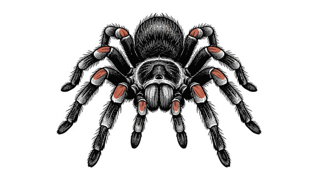 Close up of a Tarantula Spider.