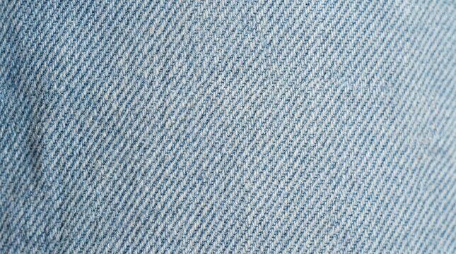 Faded denim material featuring a soft sky blue shade