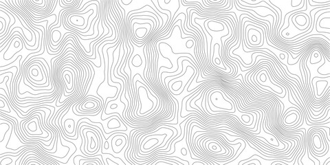 Abstract geographic topography contour lines background pattern with topography geography abstract background elevation cartography monochrome geometric minimalist navigation landscape © jr graphics