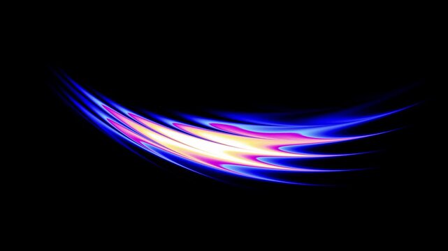 Abstract liquid glass gradient loop animation, glowing transparent neon ribbon waves, refracted colorful fluid motion, smooth flowing glass distortion, futuristic blurred background 
