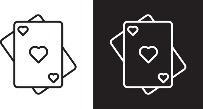 Playing cards icon
