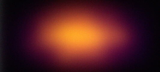 Abstract gradient of warm orange and deep purple hues creates a dynamic and visually striking background with a subtle grainy texture and soft focus effect, perfect for modern graphic design. © Nusrat