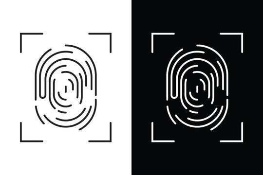 touch id icons fingerprint icon