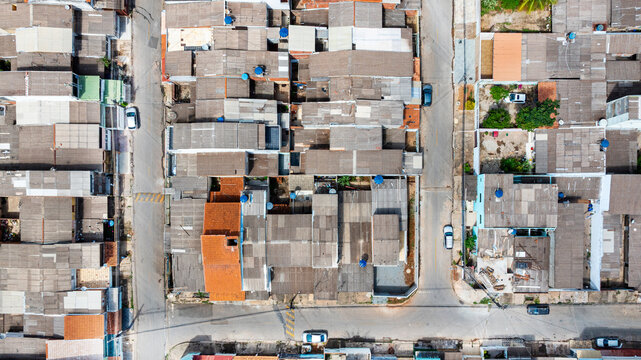 Aerial view of the Riacho Fundo II is an administrative region of the Federal District, located about 18 km from Bras&iacute;lia. Founded in May 1995, it is home to more than 85,000 residents. DF, Brazil 202