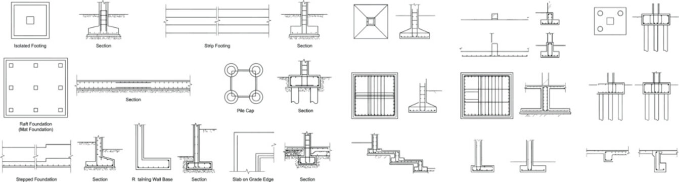 CAD furniture layout blocks vector library. Top view architectural plan symbols with tables, chairs, sofas, desks, counters and seating layouts for floor plans, space planning and blueprint drafting