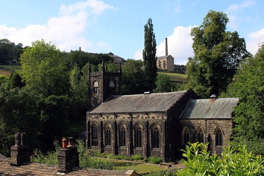 St Mary's Church, Luddenden, West Yorkshire.