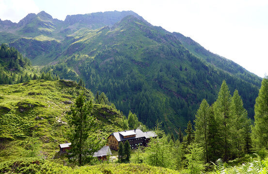 Bergh&uuml;tte in den Schladminger Tauern, Steiermark