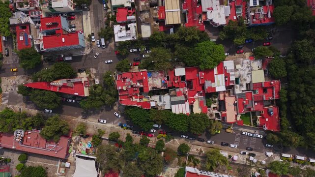 Birdseye View of Mexico City