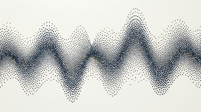 Stippled Sonic Wave Pattern Abstract Stippled Texture Design Pointillist Audio Visual Background  stippled sonic wave pattern abstract stippled texture design pointillist audio visual