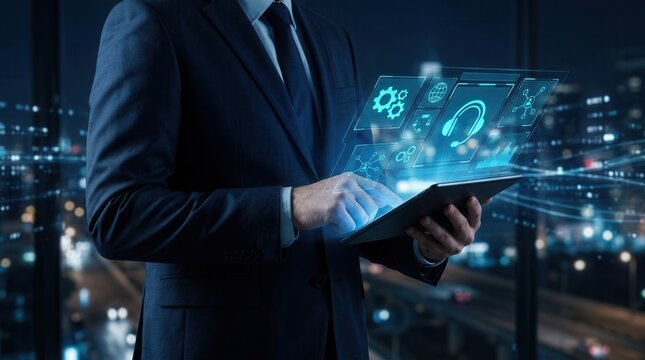 Digital issue resolution and customer helpdesk service through advanced technical support.