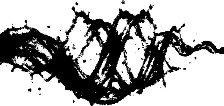 black liquid splash dynamic swirl 