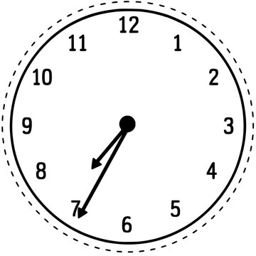 Clock Time Craft Elements PNG | Individual Transparent Analog Clock Clipart Showing Different Times, Telling Time Clock Faces, Math Center Activities, Classroom Learning Resources & Printable Educatio