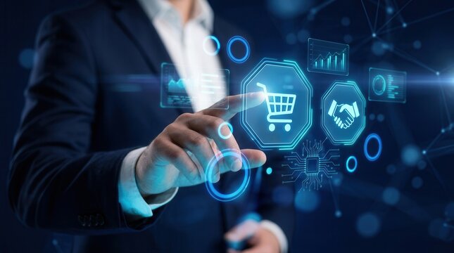 Professional touching interface for vendor control, supply oversight, and contract tracking.