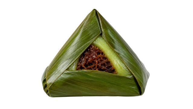 Pulut Inti Traditional Glutinous Rice Snack Isolated