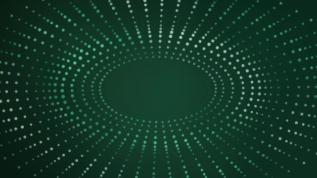 Orbiting Particles Linking Around a Central Network Hub