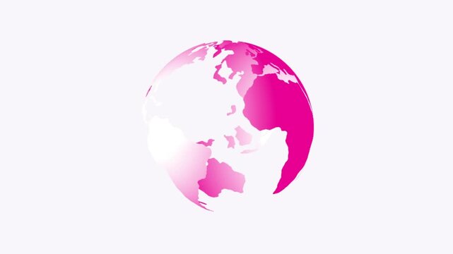 Globe, earth and isolated digital map of world with international network, population data and 3d planet. Virtual location, spin and worldwide travel, satellite demographics .....