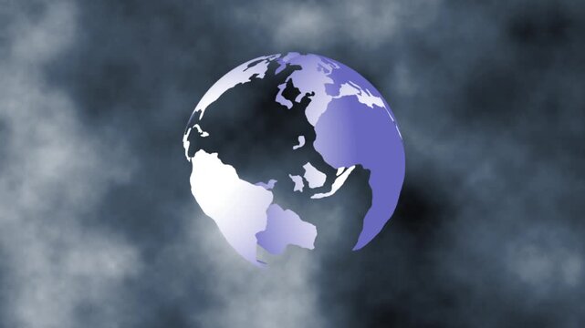 Globe, earth and isolated digital map of world with international network, population data and 3d planet. Virtual location, spin and worldwide travel, satellite demographics .....