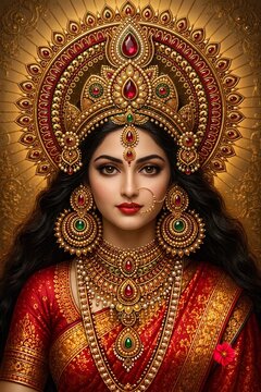 Goddess Durga ai genrated photo 