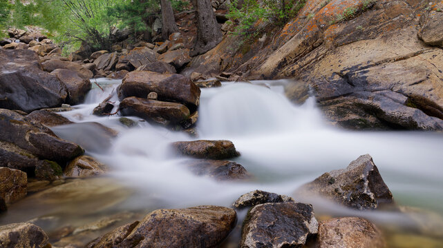 Cascade Waterfall St Elmo Colorado