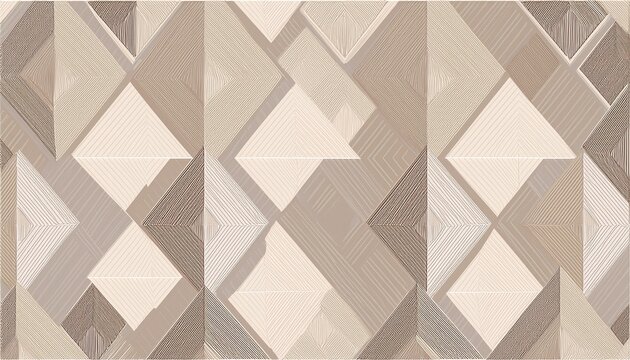 geometric diamond pattern in neutral tones