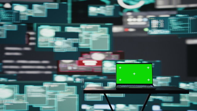 Cybercrime operations appear on a copy space PC as hackers exploit malware and encryption weaknesses to gain system access and steal sensitive data during a complex virtual threat scenario.