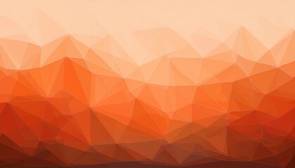 Fototapeta premium low poly hintergrund orange