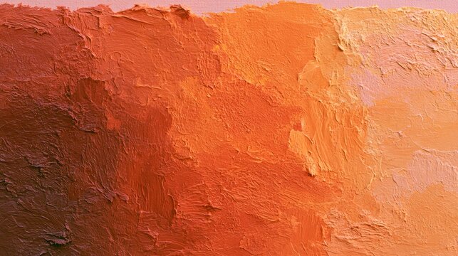 Textured palette of warm ochre, terracotta, and peach tones