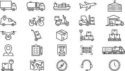 Fototapeta premium Logistics and transportation