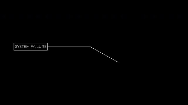 Clean Modern Tech Callout Left Side Loop Motion Graphic .