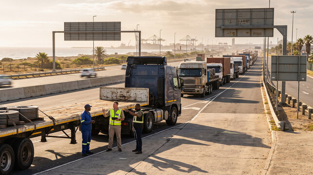 African Port Access Corridor for Freight Staging and Trade Coordination